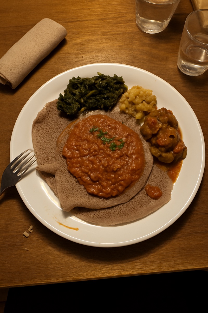 Misir wat, a traditional dish from Ethiopia
