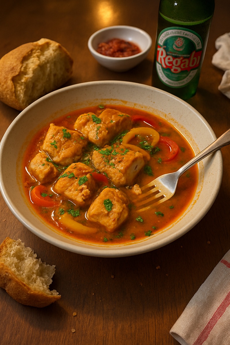 Soupe de poisson, a traditional dish from Gabon