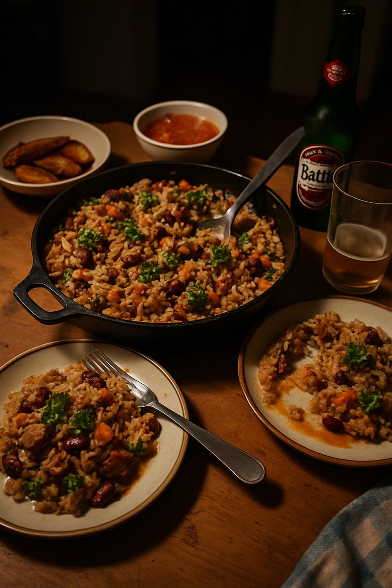 Cook-up rice, a traditional dish from Guyana