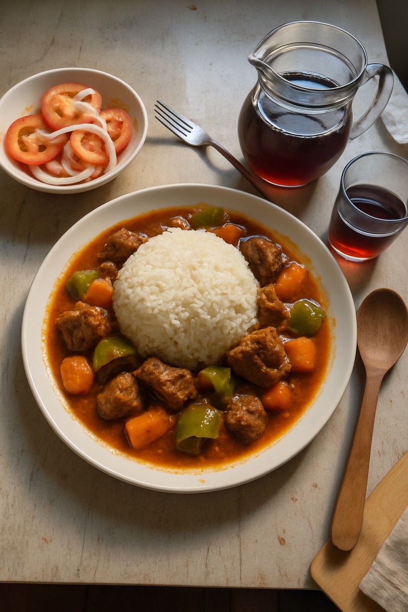 Riz au gras, Niger